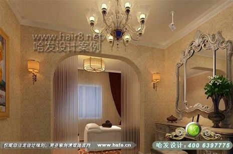 福建省福州市本案包间简约不等于简单，它是经过深思熟虑后经过创新得出的设计和思路的延展。美容店装修案例