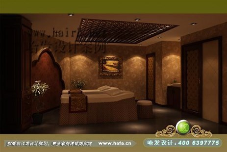 四川省雅安市奢华东南亚风格美容院装潢案例