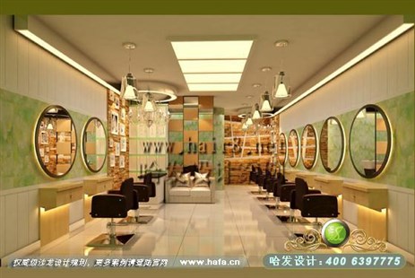 徐州年经活力感美发店装修案例