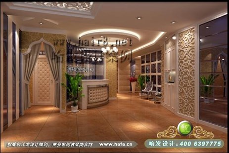 广东省东莞市宁静、典雅之浪漫和谐美容院装修案例