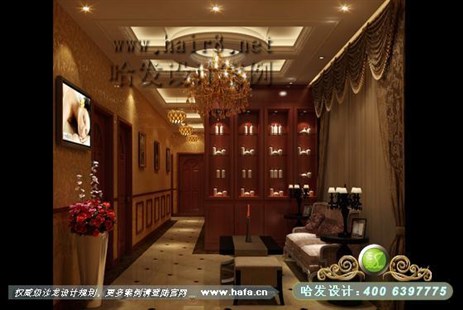 广东省中山市混搭之复古美美容院装修案例