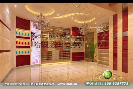 上海自然迷情美容院装修案例